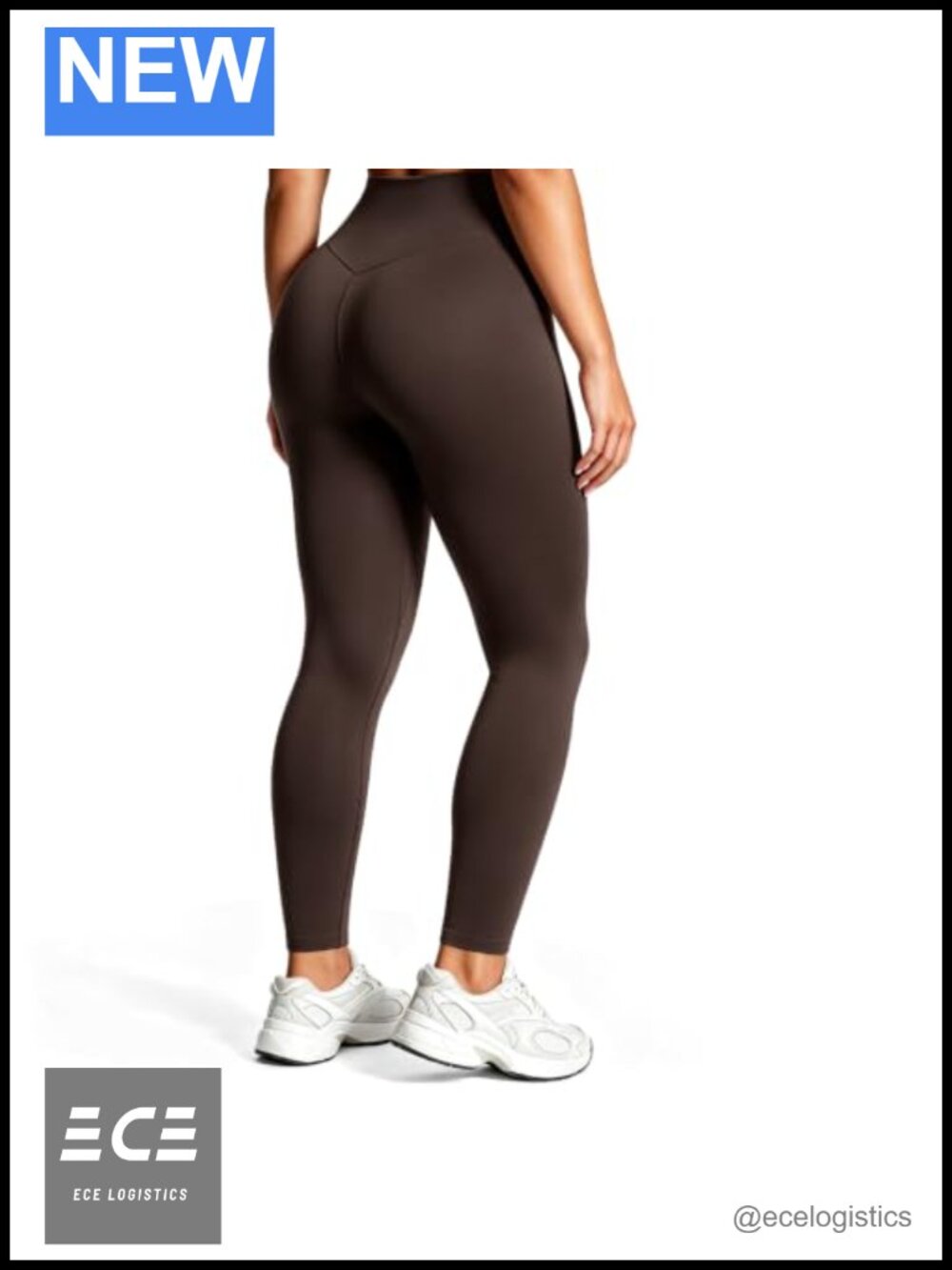 Deep V Yoga Leggings High Waisted 4-Way Stretch Workout Pants